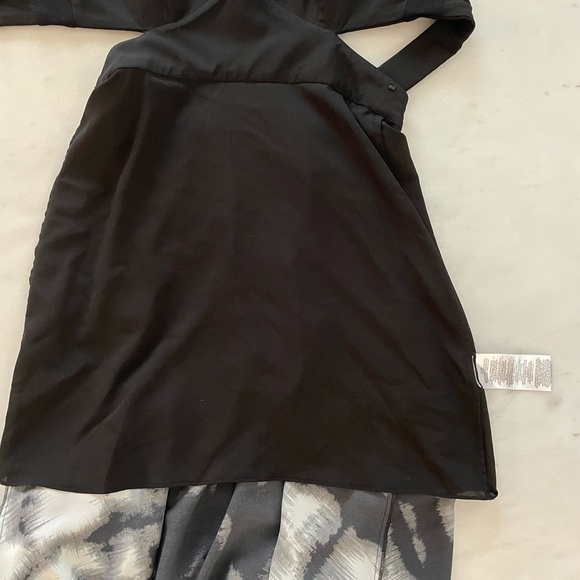 BCBG Maxazria Viviane Cutout Tie Dye Formal Maxi Dress Size 0 - Picture 11 of 16